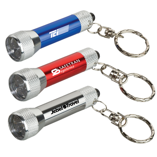 Custom Homestead Metal Keychain Flashlights