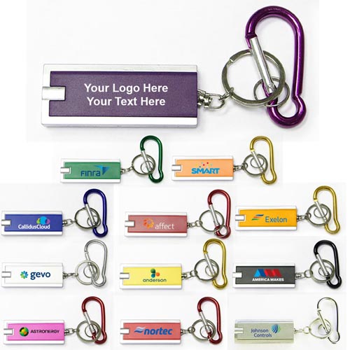 Personalized flashlight deals keychain