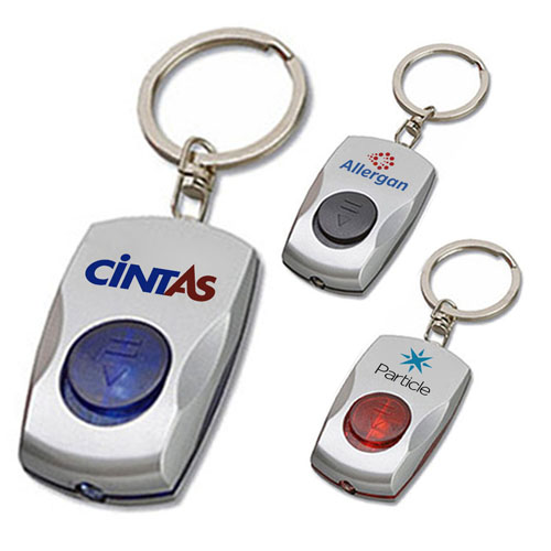 Promotional Light Up Car Key Chain